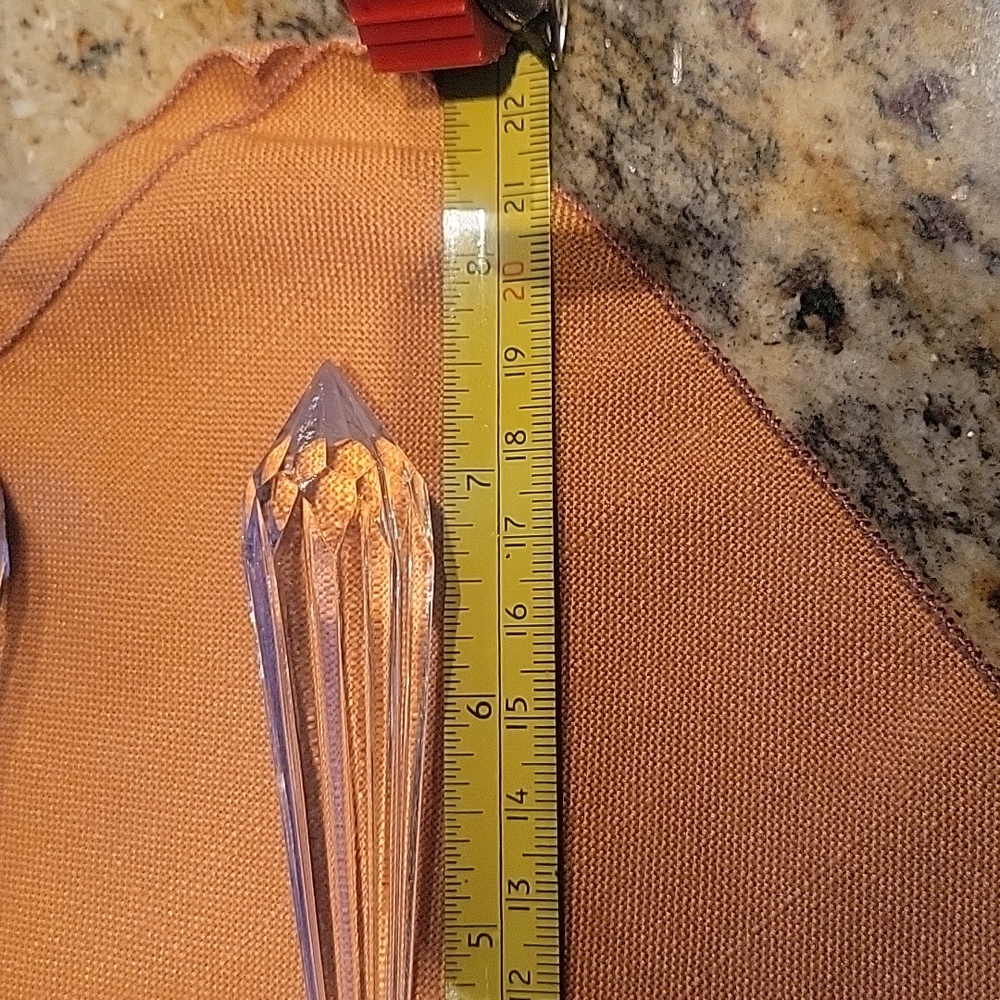 Set of 5 Christmas hanging crystals - Picture 6 of 10